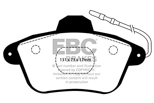 EBC Brakes DP882/2 Blackstuff Bremsbeläge von EBC Brakes