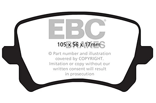 EBC Brakes DPX2004 Blackstuff Bremsbeläge von EBC Brakes