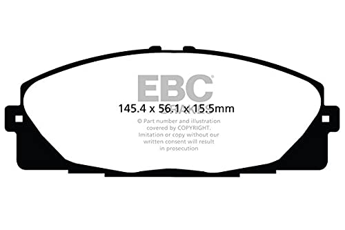EBC Brakes DPX2114 Blackstuff Bremsbeläge von EBC Brakes