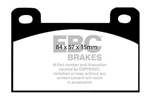 Satz EBC Yellowstuff Bremsklötze DP4486 von EBC Brakes