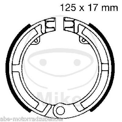 Bremsbacken hinten Piaggio Vespa PK 50 S Lusso Bj. 1983-1986 Typ: V5X2T Bremsbacken hinten Piaggio Vespa PK 50 S Lusso Bj. 1983-1986 Typ: V5X2T von EBC