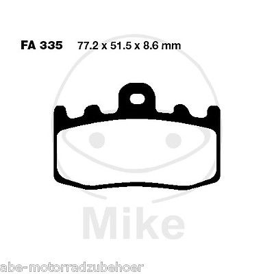 Bremsbeläge Sinter vorne BMW R 1200 GS Bj. ab 2011 Bremsbeläge Sinter vorne BMW R 1200 GS Bj. ab 2011 von EBC