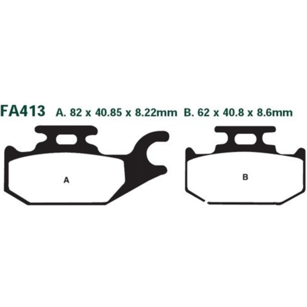 Bremsbeläge bremsklotz sinter r ebc fa413r Bremsbeläge bremsklotz sinter r ebc fa413r von EBC