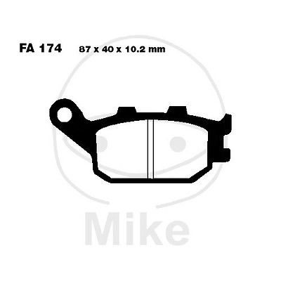 Bremsbeläge hinten Honda CB 600 F Hornet PC34 Bj. 98-01 von EBC