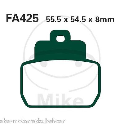Bremsbeläge hinten Piaggio Vespa MP3 250 RL Bj. 07-10 Bremsbeläge hinten Piaggio Vespa MP3 250 RL Bj. 07-10 von EBC