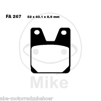 Bremsbeläge hinten Yamaha YZF 1000 R1 Bj. 2000-2001 RN041 Bremsbeläge hinten Yamaha YZF 1000 R1 Bj. 2000-2001 RN041 von EBC