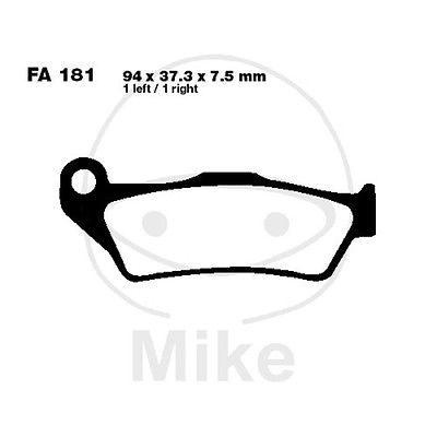 Bremsbeläge vorne Suzuki UH 125 Burgman Bj. 2002-2006 Bremsbeläge vorne Suzuki UH 125 Burgman Bj. 2002-2006 von EBC