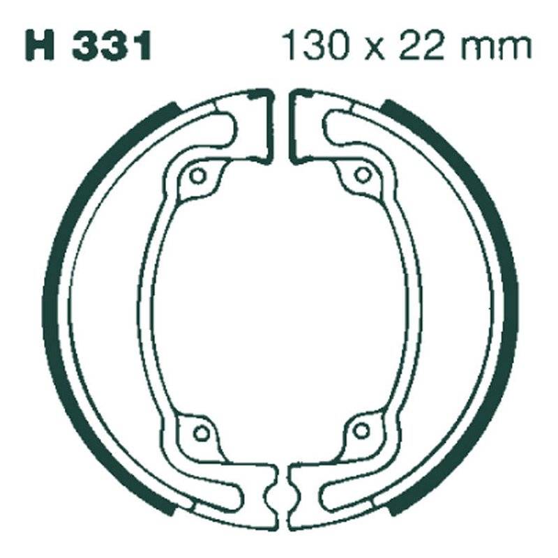 EBC Bremsbacken H331G von EBC