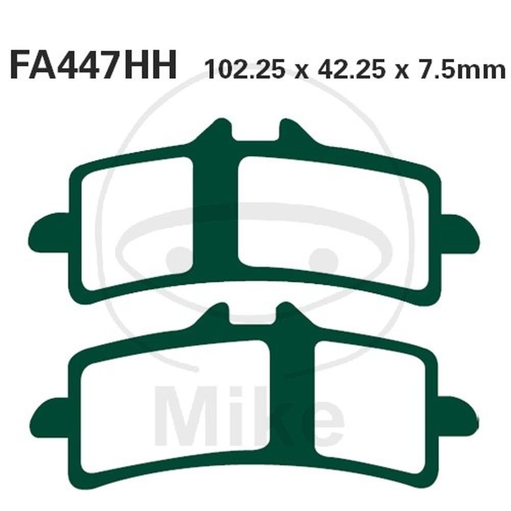 EBC Bremsbel?ge FA447HH EBC Bremsbel?ge FA447HH von EBC Brakes