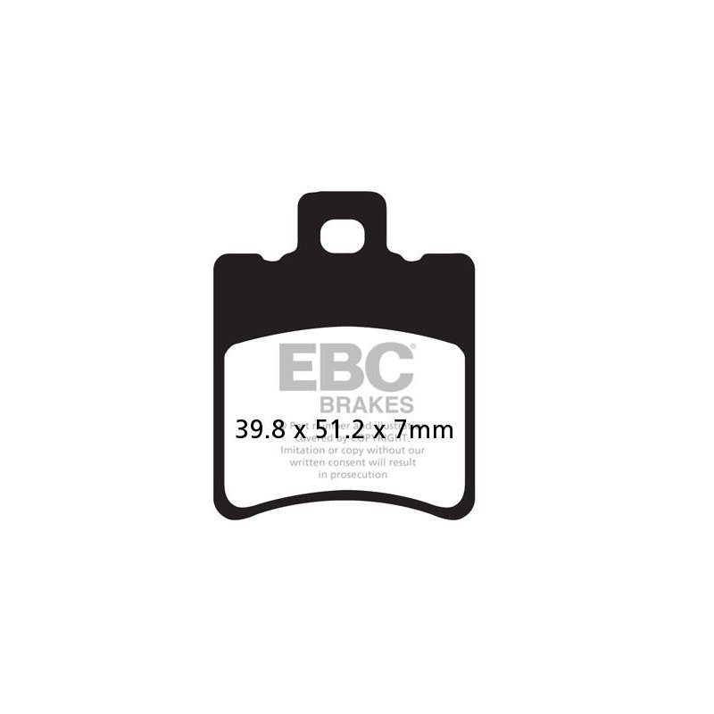 EBC Bremsbeläge Carbon Scooter SFAC193 von EBC