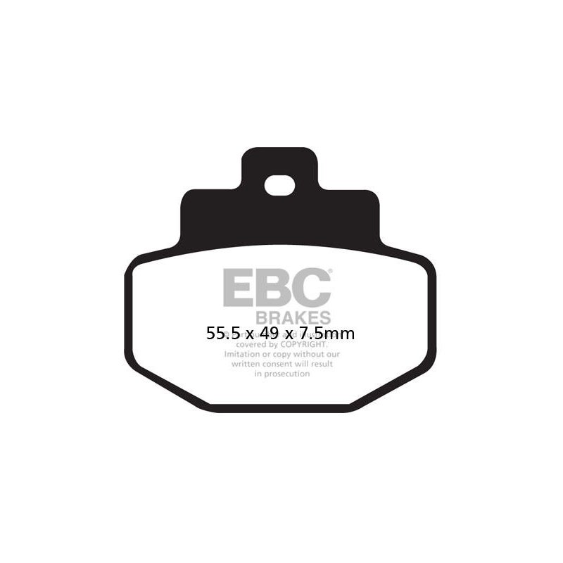 EBC Bremsbeläge Carbon Scooter SFAC321 von EBC