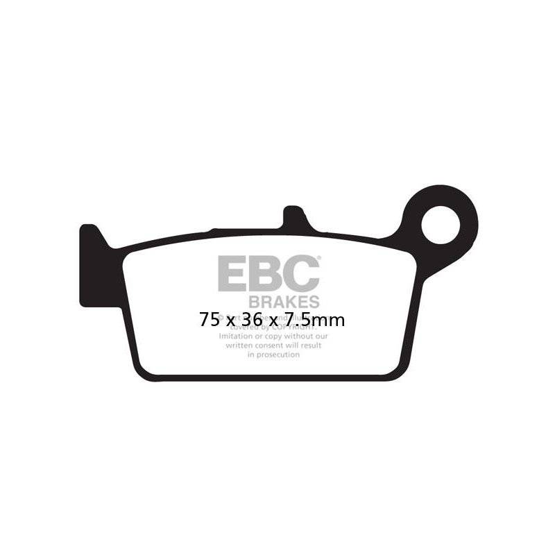 EBC Bremsbeläge Organic Scooter SFA131/2 von EBC