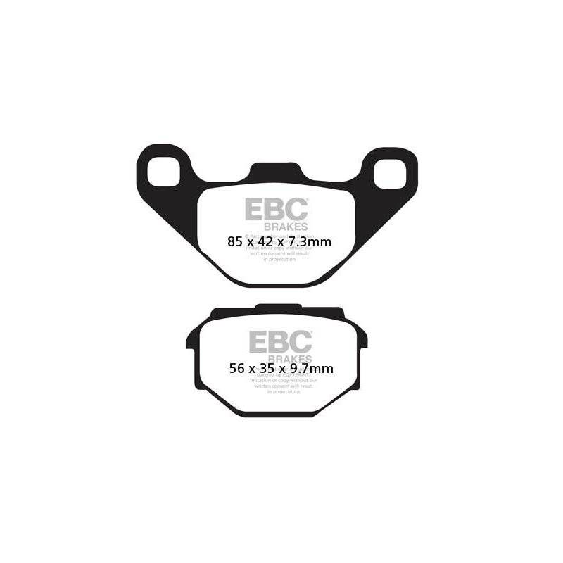 EBC Bremsbeläge Organic Scooter von EBC