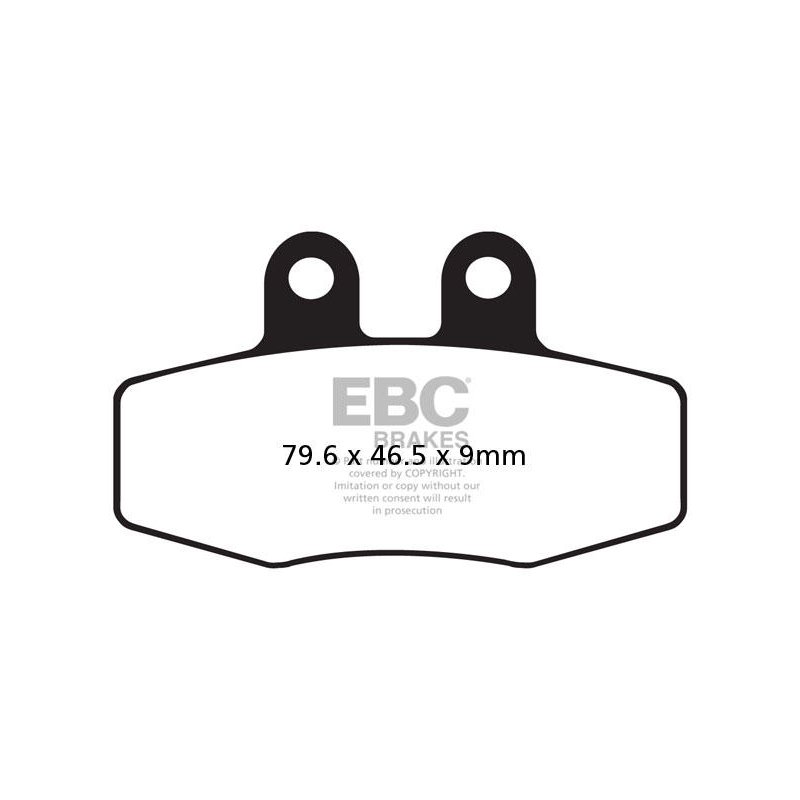 EBC Bremsbeläge Organic Street FA132 von EBC