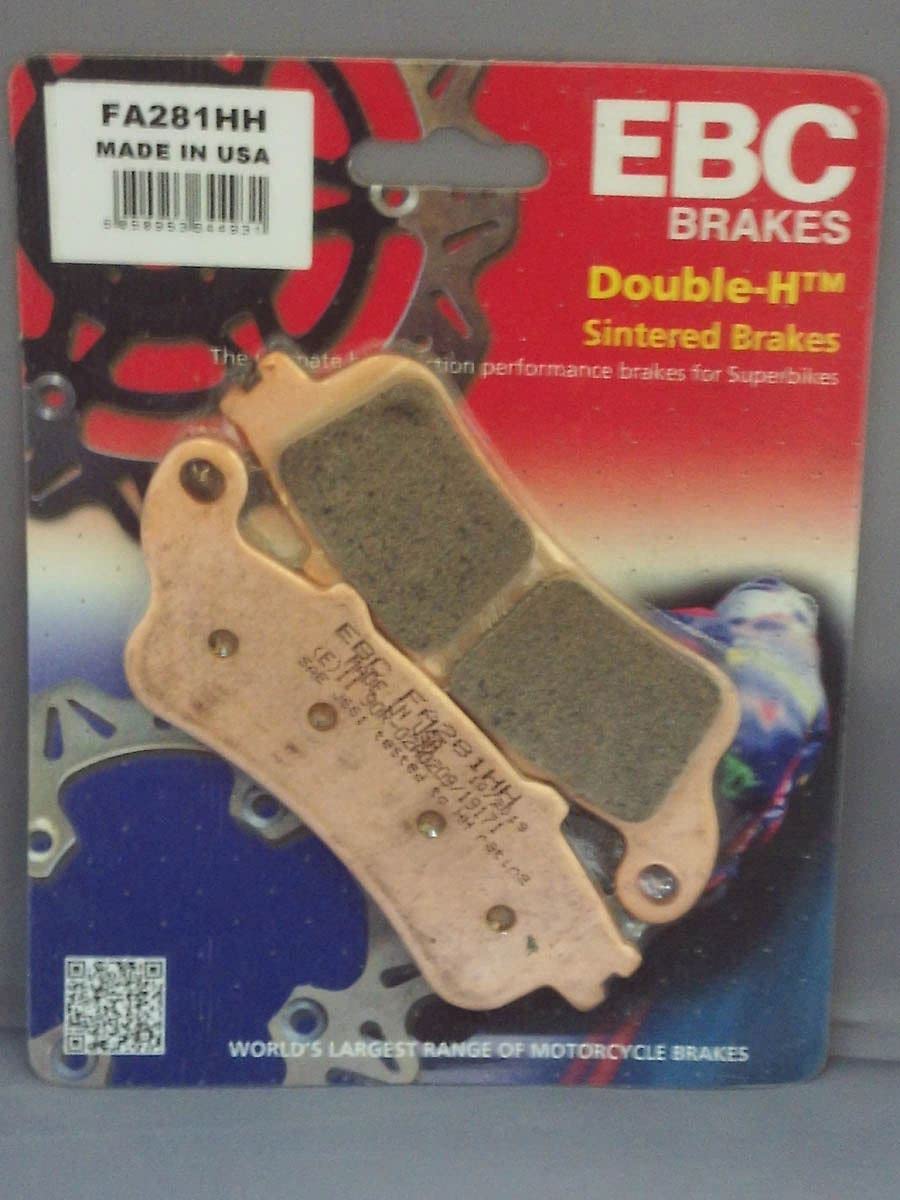 EBC Bremsklotz Sinter HH f. Kawasaki Vulcan 650 S AFF EN650A EN65 FA281HH 505095 von EBC