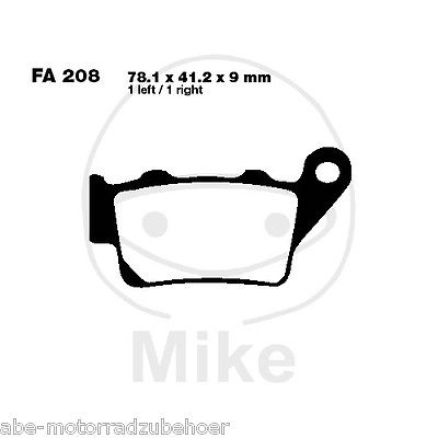 EBC TT Bremsbeläge hinten KTM Duke 620 E Bj. 1996-1998 EBC TT Bremsbeläge hinten KTM Duke 620 E Bj. 1996-1998 von EBC