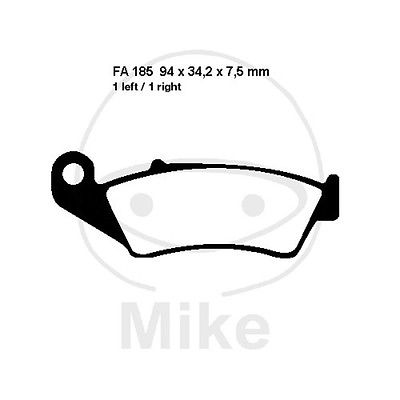 EBC TT Bremsbeläge vorne Suzuki DR-Z 400 SM Bj. 2005-2007 B81110 EBC TT Bremsbeläge vorne Suzuki DR-Z 400 SM Bj. 2005-2007 B81110 von EBC