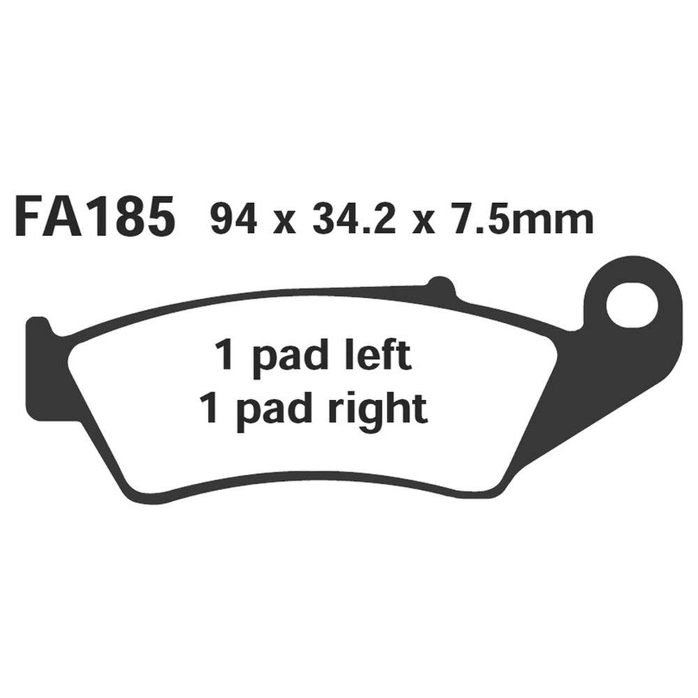 EBC fa185tt Bremsbeläge EBC fa185tt Bremsbeläge von EBC Brakes