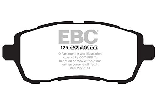 Ebc Brakes DP42002R - Bremsbelagsatz, Scheibenbremse von EBC