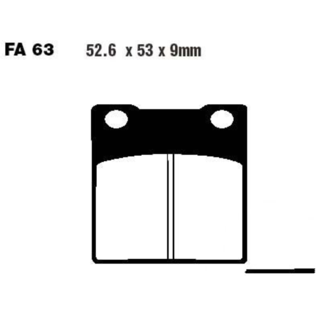 Ebc fa063hh bremsbeläge bremsklotz sinter hh von EBC