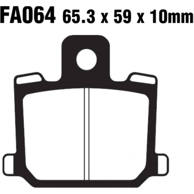 Ebc fa064 bremsbeläge bremsklotz standard von EBC