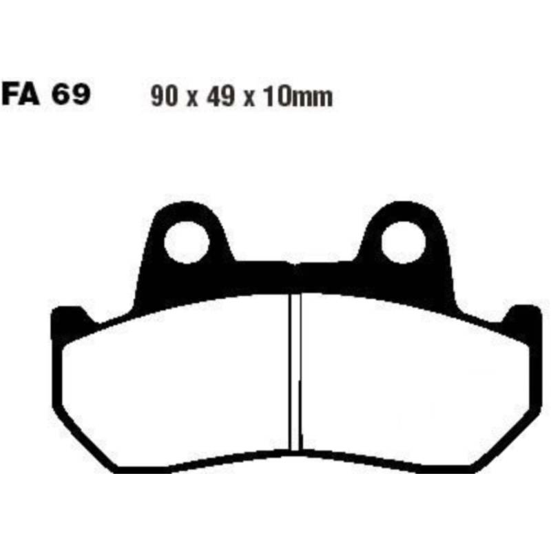 Ebc fa069 bremsbeläge bremsklotz standard von EBC