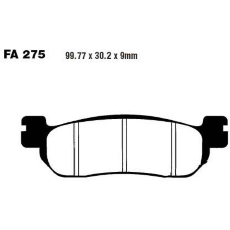 Ebc fa275 bremsbeläge bremsklotz standard von EBC