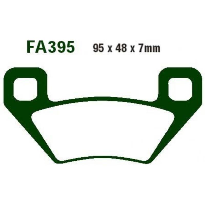 Ebc fa395r bremsbeläge bremsklotz sinter r von EBC