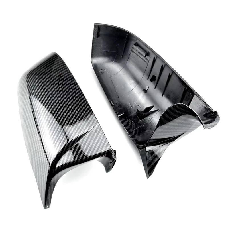 EBDFGHK Auto Spiegelkappen Kompatibel Mit Für 6 Series F06 Für Gran Für Coupe F12 F13 2012–2015 Kohlefasermuster Schwarze Seite Für Die Abdeckkappe des Außenspiegels(Carbon Fiber) von EBDFGHK