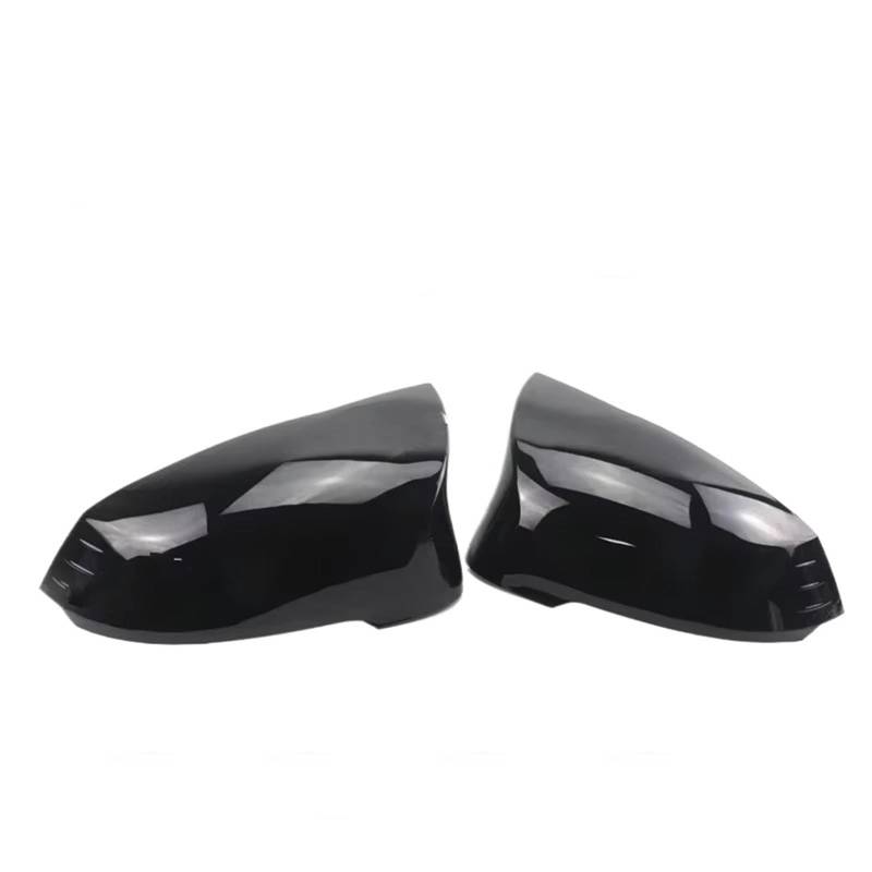 EBDFGHK Auto Spiegelkappen Kompatibel Mit Für X1 IX1 U11 U12 2023 2024–2026 X2 IX2 U10 2024–2026 Helles Schwarzes Rückspiegel-Abdeckkappen-Gehäuse von EBDFGHK