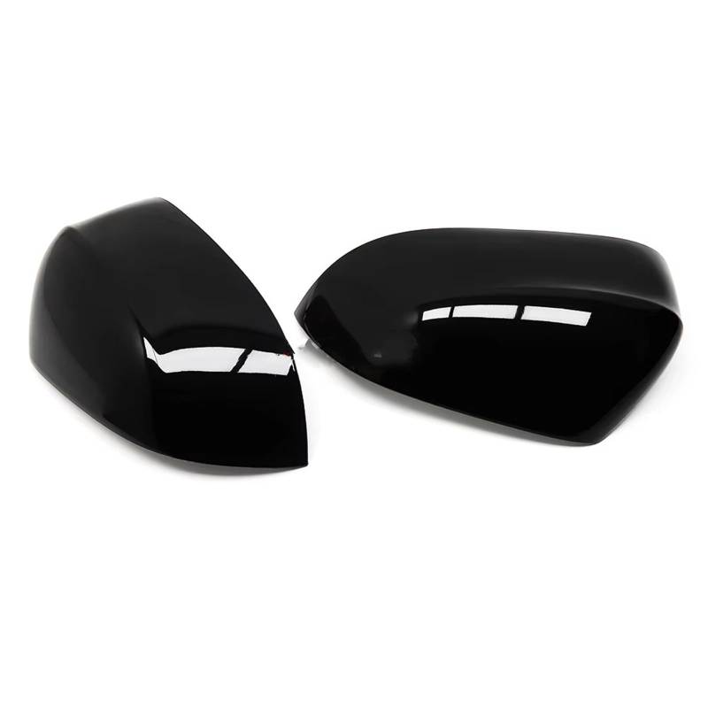 EBDFGHK Auto Spiegelkappen Kompatibel Mit Für X3 G01 2018 2019 2020 X4 G02 2018 2019 2020 Glänzend Schwarz Seitenrückspiegel-Abdeckung Gehäuseschale von EBDFGHK