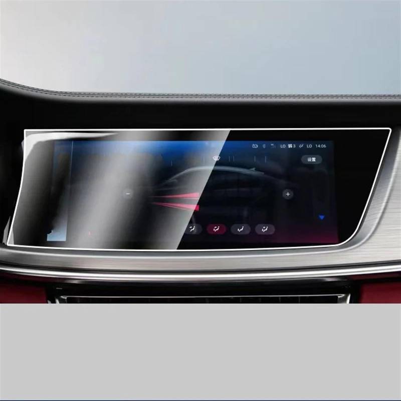 EBDFGHK Cockpit Schutzfolie Kompatibel Mit Changan Für Cs15 2019 2020 2021 Auto Instrument Transparent Schutz Film Auto Navigation Screen Schutz Film Aufkleber von EBDFGHK