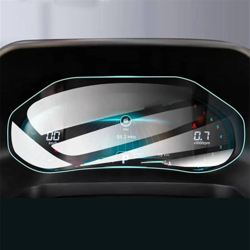 EBDFGHK Cockpit Schutzfolie Kompatibel Mit Chery Für Tiggo 7 2020 2021 2022 2023 Autonavigations-Displayschutzfolienaufkleber Displayschutzfolie Aus Gehärtetem Glas(Dashboard) von EBDFGHK