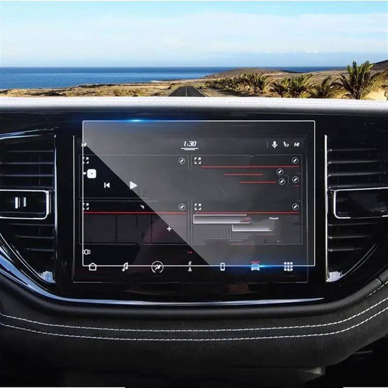 EBDFGHK Cockpit Schutzfolie Kompatibel Mit Dodge Für Durango 2021 2022 2023 10,1 Zoll Center Control Displayschutzfolie Autonavigation Schutzfolie Aufkleber von EBDFGHK