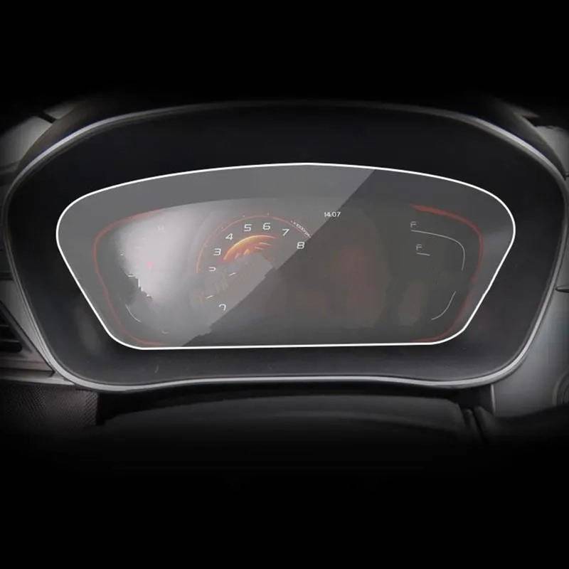 EBDFGHK Cockpit Schutzfolie Kompatibel Mit Geely Für Coolray Für Escape 2020 2021 Auto Navigation Display Schutzhülle Film Aufkleber Auto Innen Armaturenbrett Schutzhülle von EBDFGHK