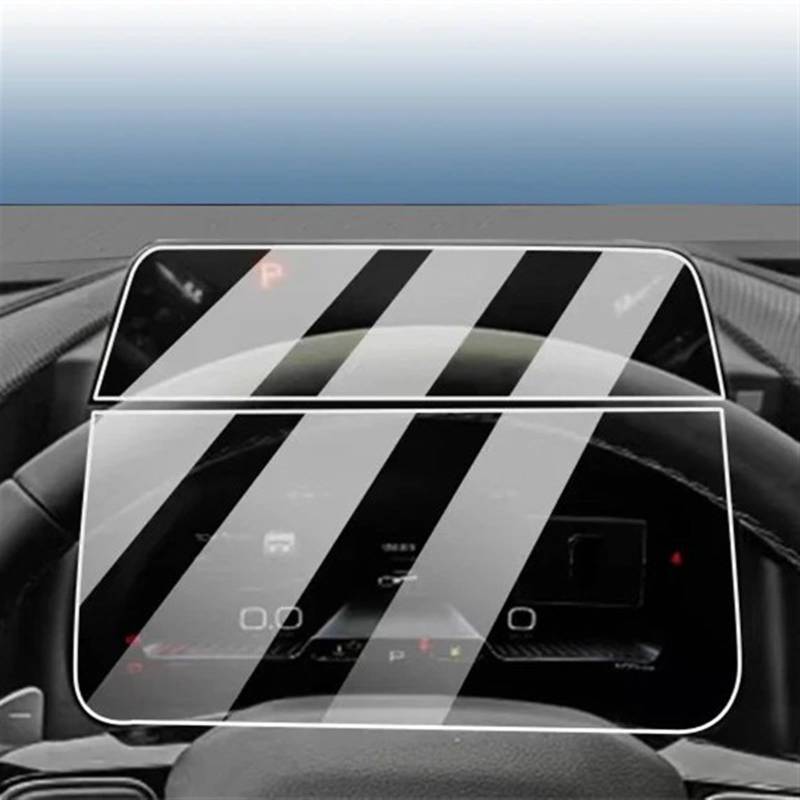 EBDFGHK Cockpit Schutzfolie Kompatibel Mit Haval Für Dargo 2023 Auto Instrument Transparent Schutz Film Display Schutz Film Kit Auto Innen Schutz Film von EBDFGHK