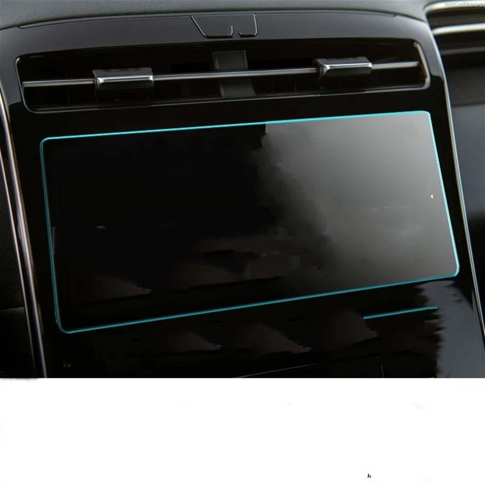 EBDFGHK Cockpit Schutzfolie Kompatibel Mit Hyundai Für Santa Für Cruz 2022 Navigation Display Screen Schutz Film Center Control Schutz Film Auto Zubehör(for GPS) von EBDFGHK