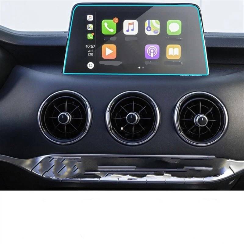 EBDFGHK Cockpit Schutzfolie Kompatibel Mit Kia Für Stinger 2019 2020 2021 Auto Innen Center Konsole Transparent Display-schutzfolie Auto Instrument Schutzfolie von EBDFGHK