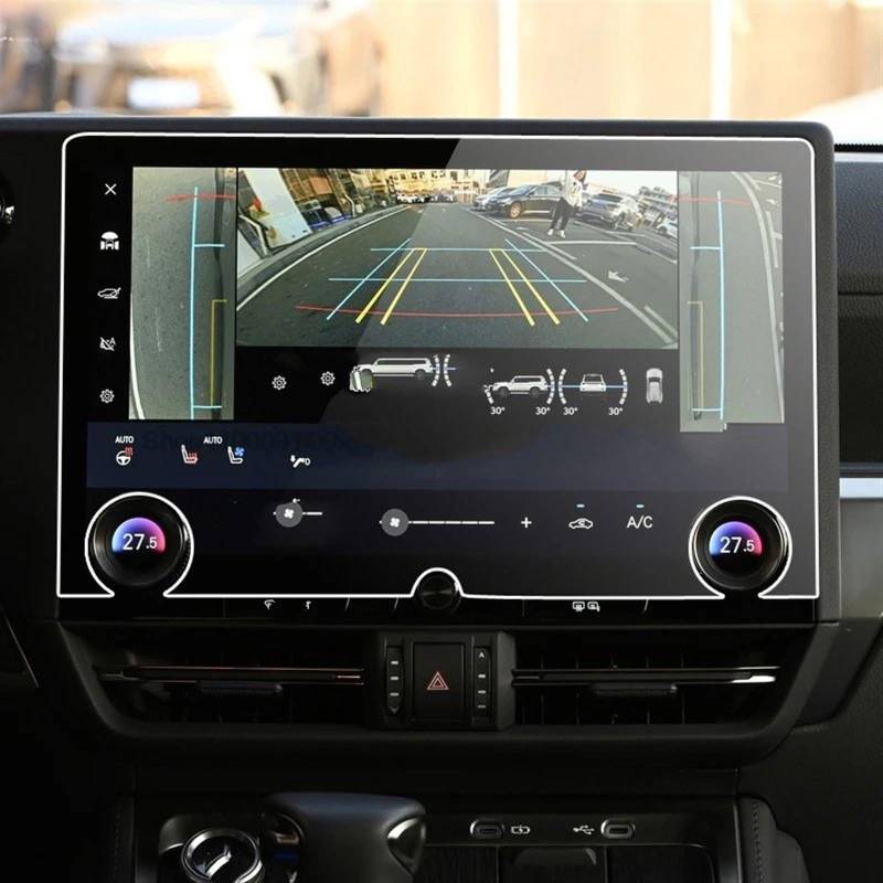 EBDFGHK Cockpit Schutzfolie Kompatibel Mit Lexus Für Gx550 2024 14 Zoll Autoinstrument Transparente Schutzfolie Schutzfolie Aus Gehärtetem Glas Autozubehör von EBDFGHK