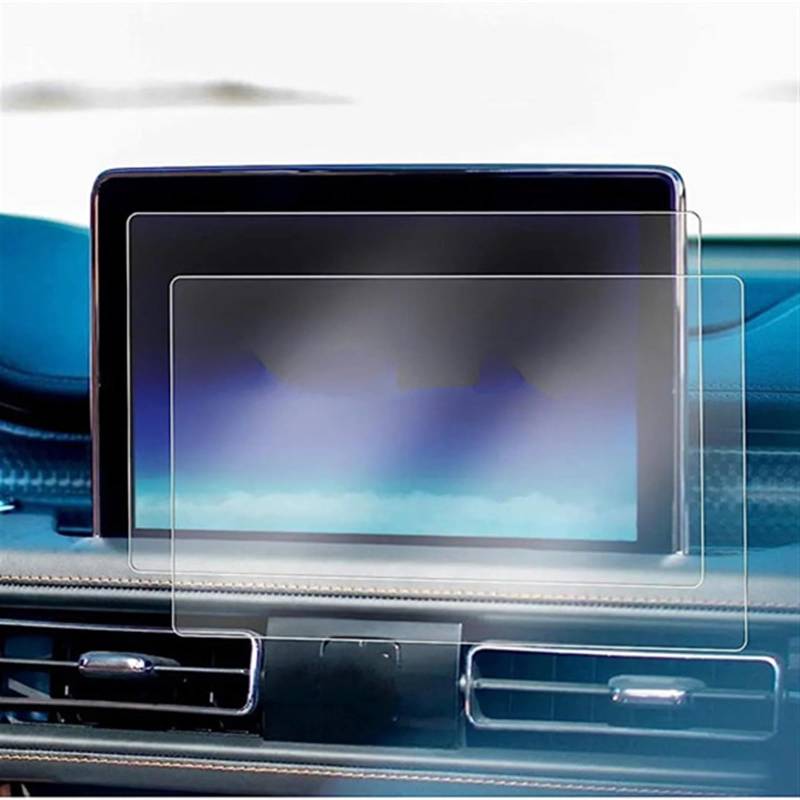 EBDFGHK Cockpit Schutzfolie Kompatibel Mit Lincoln Für Aviator 2020 2021 2022 2023 10,1 Zoll Auto Instrument Transparente Schutz Film Auto Navigation Schutz Film von EBDFGHK
