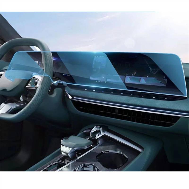 EBDFGHK Cockpit Schutzfolie Kompatibel Mit MG Für 7 2023 Navigation Display Schutz Film Center Control Screen Schutz Film Dashboard Schutz Film von EBDFGHK