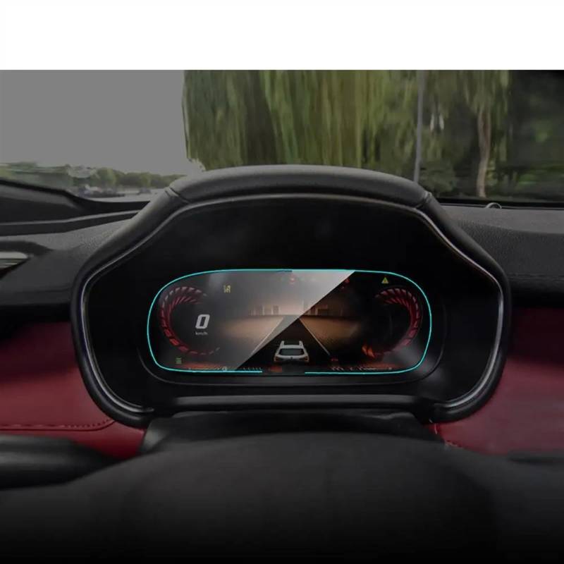 EBDFGHK Cockpit Schutzfolie Kompatibel Mit Mg Für Hs 2019 2020 Auto Instrument Transparent Schutz Film Navigation Display Screen Schutz Film Auto Zubehör von EBDFGHK