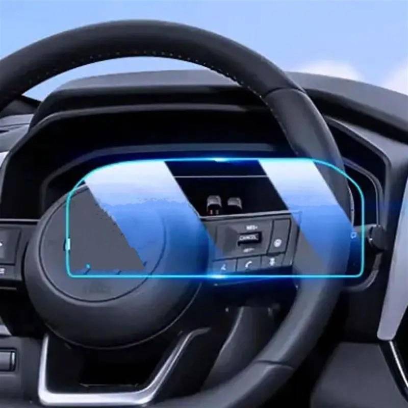 EBDFGHK Cockpit Schutzfolie Kompatibel Mit Nissan Für Qashqai J12 III E-Power 2023 Gehärtetem Glas Schutz Film Auto Instrument Schutz Film Bildschirm Schutz Film von EBDFGHK