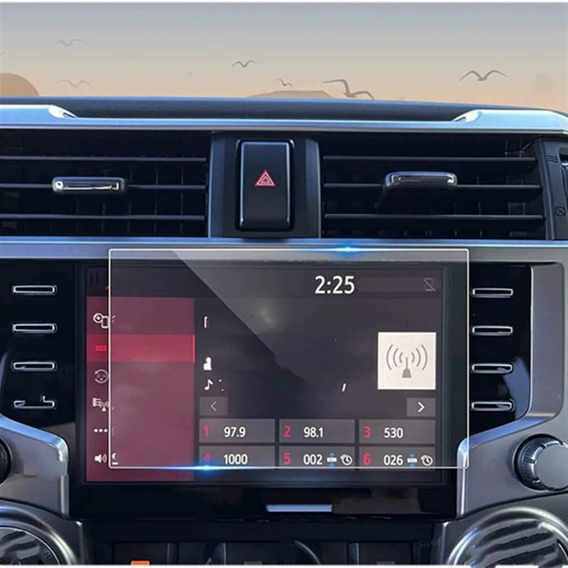 EBDFGHK Cockpit Schutzfolie Kompatibel Mit Toyota Für 4Runner Sr5 2020 2021 2022 2023 8 Zoll Center Control Screen Schutz Film Auto Navigation Schutz Film von EBDFGHK