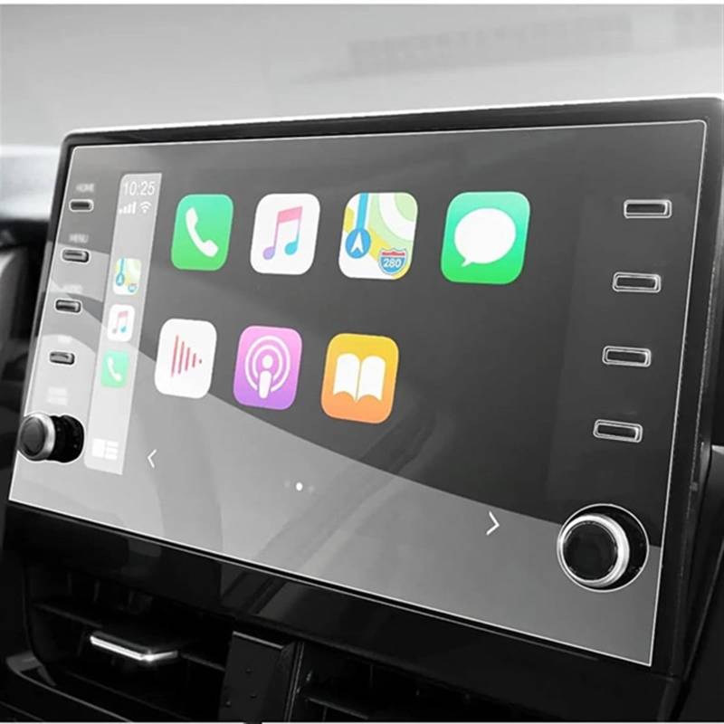 EBDFGHK Cockpit Schutzfolie Kompatibel Mit Toyota Für Camry 2021 2022 9 Zoll Auto Navigation Instrument Screen Schutz Film Gehärtetem Glas Screen Schutz Film von EBDFGHK