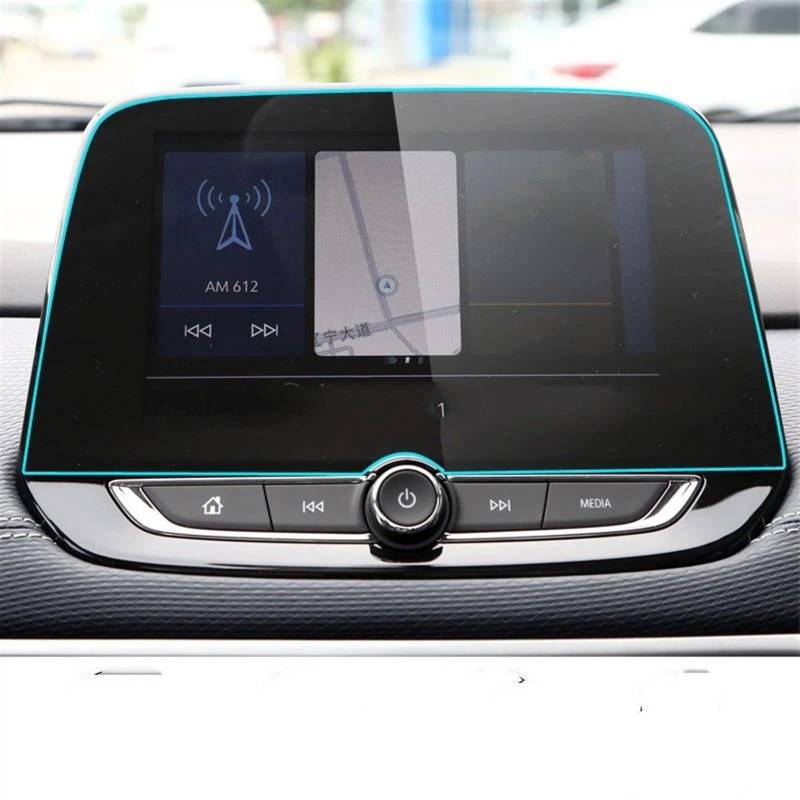 EBDFGHK Cockpit Schutzfolie Kompatibel Mit Tracker Für Mylink 3 2020 8 Zoll Navigation Displayschutzfolie Schutzfolie Aus Gehärtetem Glas Autozubehör von EBDFGHK