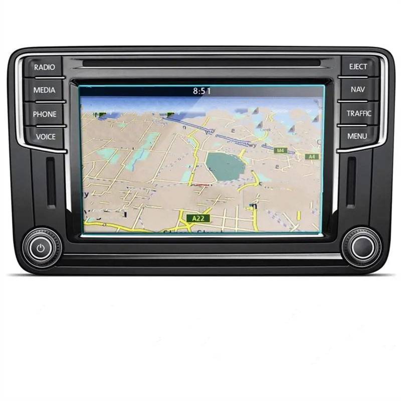 EBDFGHK Cockpit Schutzfolie Kompatibel Mit VW Für Amarok Core V6 2018 2019 2020 2021 2022 Auto Innen Armaturenbrett Schutzfolie Navigation Display Schutzfolie von EBDFGHK