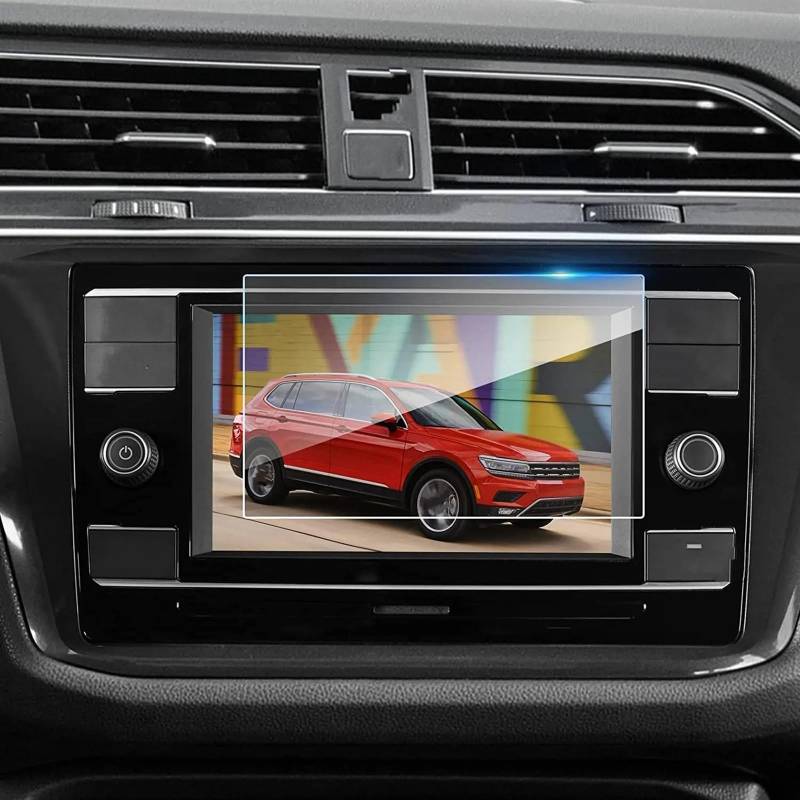 EBDFGHK Cockpit Schutzfolie Kompatibel Mit VW Für Golf Alltrack Se Sel 2017 6,5 Zoll Auto-Innenraum-Armaturenbrett-Schutzfolie Center Control Screen Schutzfolie von EBDFGHK