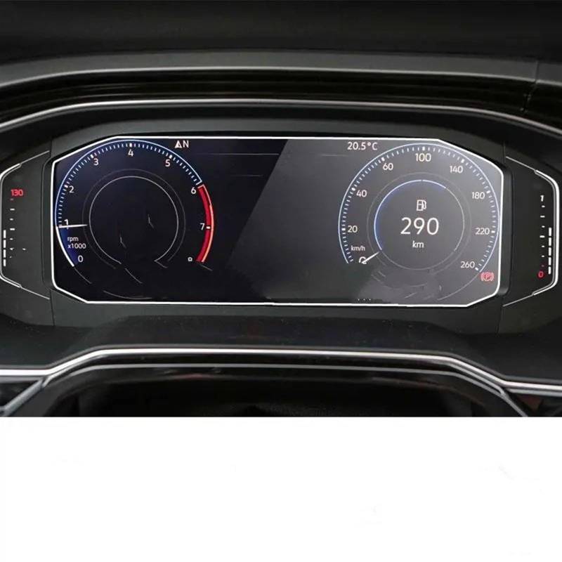 EBDFGHK Cockpit Schutzfolie Kompatibel Mit VW Für Virtus 2020 2021 10,2 Zoll Autonavigations-Displayschutzfolienaufkleber Displayschutzfolie Aus Gehärtetem Glas von EBDFGHK