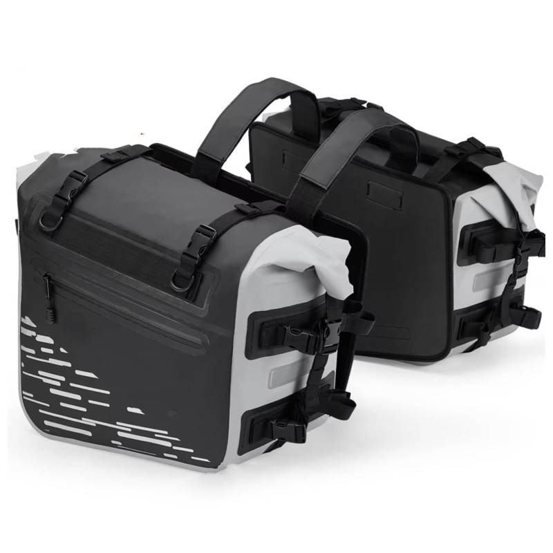 EBDFGHK Motorrad Satteltasche Kompatibel Mit R1200ST Für R1200GS Für R1250GS Für F800GS Für F850GS Für F750GS Motorrad Seitensatteltaschen wasserdichte Satteltasche 1 Paar 35 L von EBDFGHK